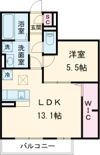 ティアラAの間取り画像