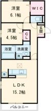 ティアラAの間取り画像
