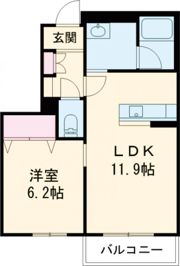 シャーメゾン プレミアス 本町の間取り画像