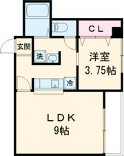 ルシェル弐番館の間取り画像