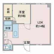 丸大マンションの間取り画像