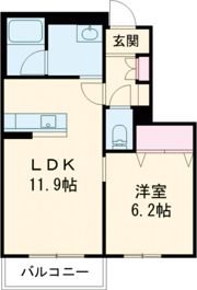 シャーメゾン プレミアス 本町の間取り画像