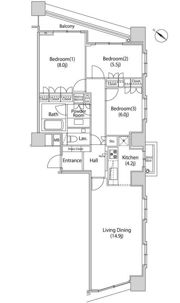 ファーストリアルタワー 新宿の間取り画像