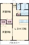 クリスタルメゾン中白川の間取り画像