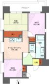 ライオンズマンション春日部第6の間取り画像