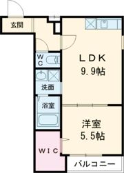 フジパレス宝塚小林Ⅲ番館の間取り画像