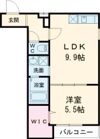 フジパレス宝塚小林Ⅲ番館の間取り画像
