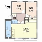 フレグランス高松の間取り画像