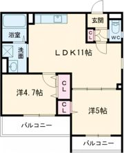 クリエオーレ大正の間取り画像