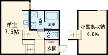 RENATUS CALERO(リナトゥス カレロ)の間取り画像