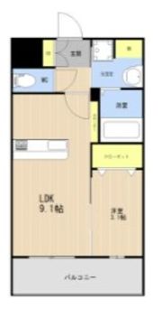 LIBTHメゾン高取の間取り画像