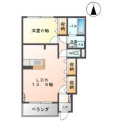 クラシス新白河の間取り画像