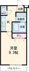 フジパレス宝塚小林Ⅲ番館の間取り画像