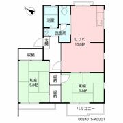 パークサイドハウス’88 A棟の間取り画像