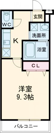 フジパレス宝塚小林Ⅲ番館の間取り画像