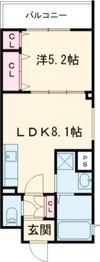 ラモーナ一津屋Ⅰの間取り画像