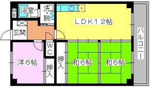 エクセレント田口の間取り画像