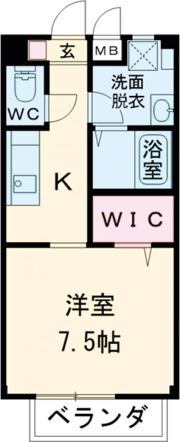 サンフレッシュⅡの間取り画像