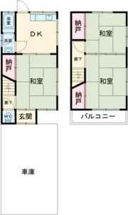 サンヴィラ東5号の間取り画像
