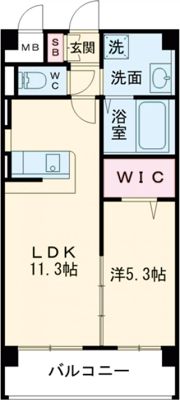 アクア チェントロの間取り画像