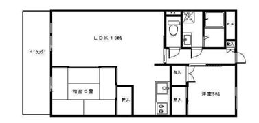 シュライン参道の間取り画像