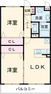 ユーミースマイルIの間取り画像