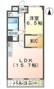 コスモハイツの間取り画像