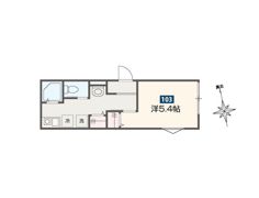 MELDIA日進Ⅱ（メルディアニッシンツー）の間取り画像