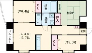七福神ビルの間取り画像