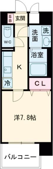シティパル上熊本の間取り画像