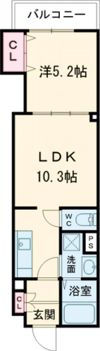ラモーナ一津屋Ⅱの間取り画像