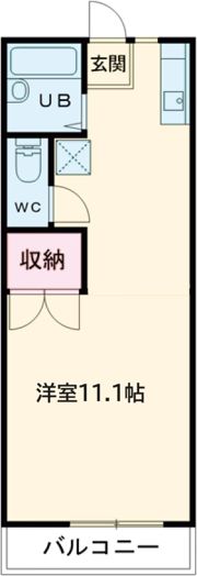 チェリーハイムD棟の間取り画像