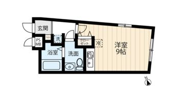 グランツ立川の間取り画像