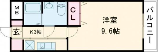 クリアグランの間取り画像