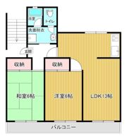 フロンティア西山台の間取り画像