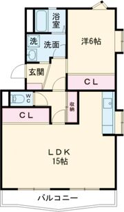 堂坂マンションの間取り画像