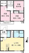 三沢5丁目戸建の間取り画像
