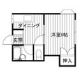 国立第2グリーンコーポの間取り画像