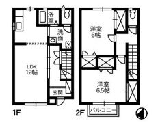 悠悠館の間取り画像