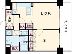 リーガル神戸下山手の間取り画像