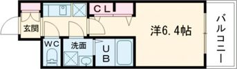 S-RESIDENCE小阪azureの間取り画像