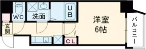 S-RESIDENCE小阪azureの間取り画像