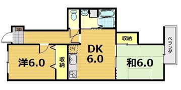 フィルハウゼ五条の間取り画像