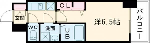 S-RESIDENCE小阪azureの間取り画像