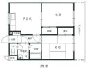 ベルグラン古市2の間取り画像