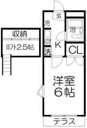 あかるハイム19の間取り画像