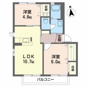 シャインベルAの間取り画像