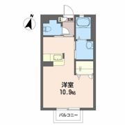 コンフォールBの間取り画像