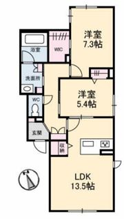 BEREO・Nの間取り画像