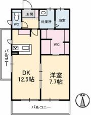 ファミーユブリズⅢの間取り画像
